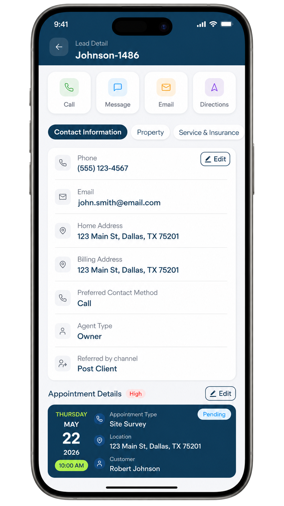 RoofHyve on mobile